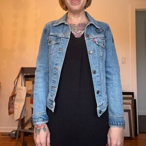 Levi’s jacket with skull prints